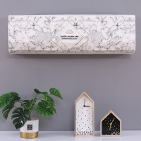 空调罩挂机防尘罩格力美的定制海尔布艺空调套防尘罩挂|全包防尘---大理石 2P86*23*30cm(2件元)