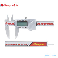 广陆数显卡尺 0-150/200/300 0.01 电子数字卡尺 高精度工业卡尺游标卡尺 不锈钢 1989系列
