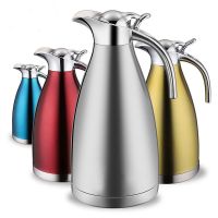 304不锈钢真空保温壶大容量 双层欧式咖啡壶家用冷水瓶礼品