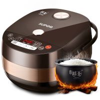 特惠电饭煲金属机身4l容量火旋风球釜内胆智能预约多功能|鎏金球釜高贵版4升
