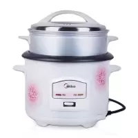 电饭煲mg-th559带蒸笼机械式电饭锅5升大容量家用自动电饭锅