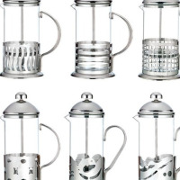 hetai法压壶玻璃咖啡壶手冲套装家用法式滤压壶冲泡壶器具过滤杯|350ml壶不锈钢手柄随机款