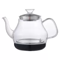 电热烧水壶配件单个自动上水泡茶专用茶吧机茶台小五环茶具壶家用|黑色-加厚高硼硅玻璃水壶(不含其它配件)