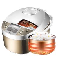 电饭煲全自动4升电饭锅家用智能预约电饭锅多功能3-5-6人4015|金色