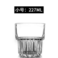 透明玻璃冰咖啡杯ins拿铁拉花杯冷萃美式挂耳单品手冲杯鸡尾酒杯|玻璃杯[中号227ml]