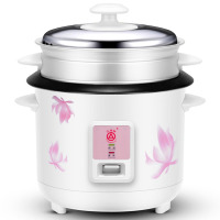 牌不锈钢电饭锅老式家用3升4-5人加厚内胆外置蒸笼电饭煲|400W黑晶不粘胆2升(1-3人)