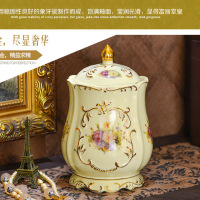 高档欧式咖啡杯碟架花茶陶瓷套装便携水杯子英式茶具家用创意简约|花海密封罐