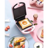三明治机小型早餐机神器 家用多功能热压双面迷你吐司机面包机|花色