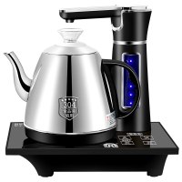 全自动上水壶电热烧水壶家用泡茶专用抽水电磁茶炉具一体茶台|黑色