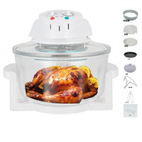 迈科顿光波炉空气炉多功能无油电炸锅大容量热波炉空气炉12l|17L八件套