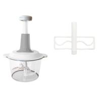 拍拍乐绞肉机家用多功能料理机搅拌机搅馅绞馅机蒜泥器辣椒粉碎机|加锁4刀拍拍乐[共一套刀]2.0升