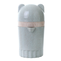 充电式榨汁机多功能便携家用小型迷你学生炸果机手动榨汁机压汁器|浅蓝色榨汁机