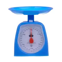 电子秤厨房机械小秤计量称家用精准弹簧克称烘焙称重小型称克秤|圆盘3公斤弹簧秤