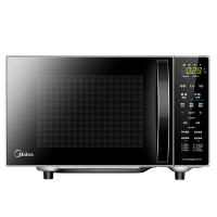 微波炉烤箱家用一体小型平板智能微蒸烤一体微波炉m1-l201b|黑色