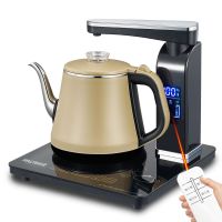 自动上水电热水快速烧水壶套装家用不锈钢电水壶煮水壶|WA-515黑色遥控款