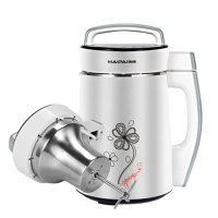 德国豆浆机榨果汁一体家用加热破壁全自动多功能煮免过滤小型|白色底盘加热全钢机头D28