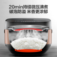 电饭煲家用5l升电饭锅多功能智能3人大容量4-6煮饭锅m205|香槟金