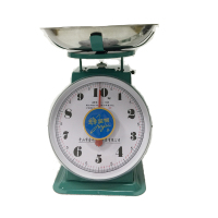 老式秤盘秤机械台秤家用10公斤kg圆盘弹簧秤指针称托盘厨房秤卖菜|金菊10公斤收藏送运费险