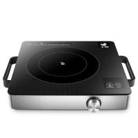 电陶炉不挑锅触屏大功率家用火锅烧烤智能台式煮茶炉爆炒电炉|单环单机电陶炉 +炒锅