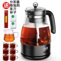 蒸汽黑茶煮茶器全自动电热养生玻璃白茶泡茶壶保温多功能家用|简约款10G送杯分茶器茶刀茶垢剂