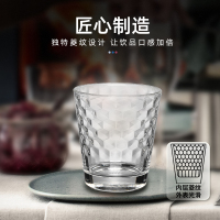 德国透明玻璃杯子家用水杯ins男女客厅茶水杯咖啡杯啤酒杯套装