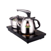 /f16电热茶炉半自动上水三合一不锈钢电热水壶加水器茶具|黑色