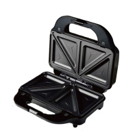 家用多功能三明治机早餐机帕尼尼机三文治华夫饼机|4套(华夫+三明治+条纹+贝壳)