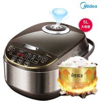电饭煲电饭锅多功能智能大容量家用预约煮饭锅4-5-6-8人|[豪华版]茶褐色