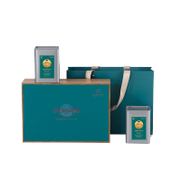 [湖北恩施新茶]2021伍家台贡茶明前新茶恩施富硒茶绿茶一级绿针200g礼盒装送礼