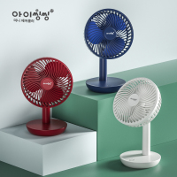 韩国小风扇usb充电大风力超静音办公室桌面便携式学生宿舍电风扇