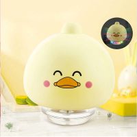 加湿器空气婴儿家用卧室内迷你小型房间学生静音香薰大雾量办公室|黄鸭【电源线+2根棉棒】 配usb电源线+2棉棒