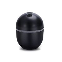 加湿器空调车载空气喷雾家用静音小型迷你卧室香薰办公室桌面|黑色插电版 加湿器不带SUB灯