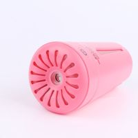 新款迷你空气加湿器 静音办公室家用车载加湿器 大容量小夜灯加湿|车载型粉（单机无精油）