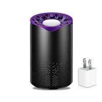 家用卧室插电式灭蚊吸蚊神器驱蚊器无辐射静音捷博灭蚊灯婴儿孕妇|黑色灭蚊灯+插头