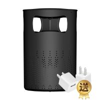 驱蚊器静音灭蚊神器一扫光灭蚊灯usb无辐射灭蚊器插电家用卧室|168圆柱升级款-黑[收藏送插头]