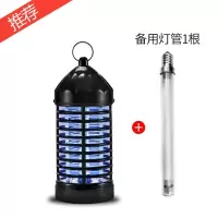 捕蚊神器灭蚊灯灭蚊器驱蚊神器家用静音无辐射卧室孕妇婴儿光触媒|普通版黑金刚+备用灯管