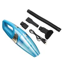 胎压大吸力点烟器充气创意照明吸尘器四合一家用多功能车载两用|无线充电款(优雅蓝)仅吸尘