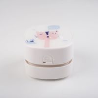 桌面电动吸尘器送电池无线强力清洁清理神器可爱迷你学生便携自动|狐狸