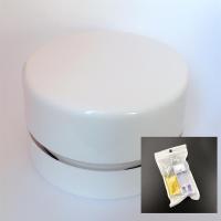 充电桌面吸尘器迷你车载吸尘器送充电器及电池|充电款白色(空白)