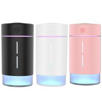 办公室桌面车载usb静音迷你补水喷雾加湿器香薰加湿器家用|颜色随机 标配+1瓶香薰植物精油+扩散扇