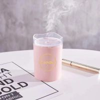 喷雾补水器孕妇婴儿usb家用办公桌面创意迷你静音卧室蜡烛加湿器|粉色(配数据线和过滤棉棒)