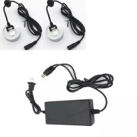 摆件园林盆景造景轮流水假山水景鱼池3头雾化头加湿器|一拖二电源+无灯