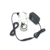 起雾烟雾加湿器造雾器假山喷泉流水盆景水陆缸鱼缸鱼池起雾水雾器|电源+合金带灯头+支架水晶球