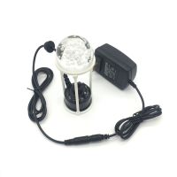 起雾烟雾加湿器造雾器假山喷泉流水盆景水陆缸鱼缸鱼池起雾水雾器|电源+塑料带灯头+支架水晶球