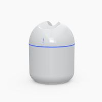 静音补水风扇喷雾孕妇迷你办公卧室加湿器大雾量小型usb学生宿舍|皓月白 S1加温器+5棉棒+风扇+蓝海洋精油