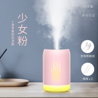 加湿器迷你可爱静音家用卧室宿舍车载空气净化保湿补水喷雾器|海草款-樱花粉