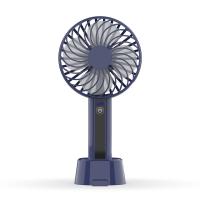 usb迷你静音小风扇可充电随身手持便携式桌面学生七彩灯大风力