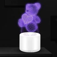 灭蚊灯吸入式捕蚊子蚊虫神器家用3d防驱蚊器去孕妇插电室内婴儿|玩具小熊