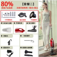 吸力除螨大功率手持式充电式强力家用小型器无线吸尘器车载车用大|无线款-1小时快充-[10件套+干湿两用]