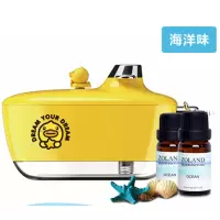 喷雾净化小黄鸭加湿器迷你香薰家用小夜灯静音bduck办公室卧室|小鸭子款+1瓶精油(海洋味)